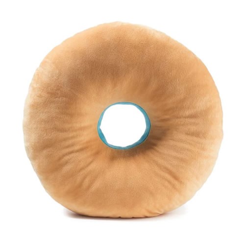 Yummy World Plush - Blue Donut Food Pillow Plush