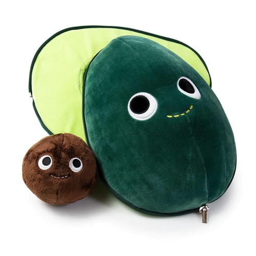Yummy World Plush - 16" Eva Avocado Plush w/ Interactive Plushie Piper Pit