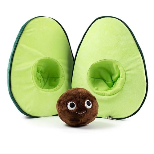 Yummy World Plush - 16" Eva Avocado Plush w/ Interactive Plushie Piper Pit