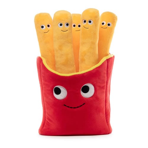 Yummy World Plush - 16" Fernando French Fries Plush w/ Interactive Plushie Fries