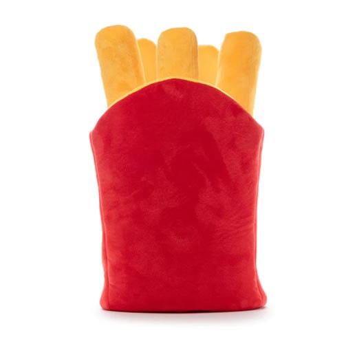 Yummy World Plush - 16" Fernando French Fries Plush w/ Interactive Plushie Fries