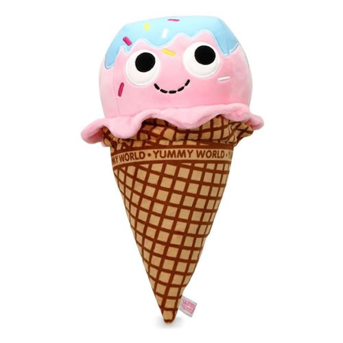 Yummy World Plush - Walter Waffle Cone Ice Cream Medium Plush