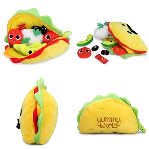 Yummy World Plush - 12" Victorio Veggie Taco XL Plush
