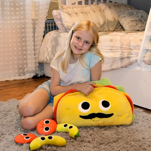Yummy World Plush - 12" Victorio Veggie Taco XL Plush