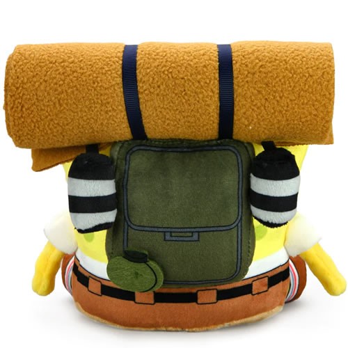 Phunny Plush - Nickelodeon - SpongeBob Kamp Koral - 8" SpongeBob