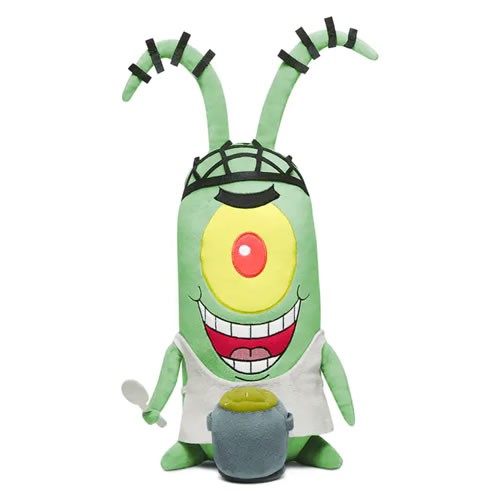 HugMe Plush - Nickelodeon - SpongeBob Kamp Koral - 13" Plankton (Shake Action)