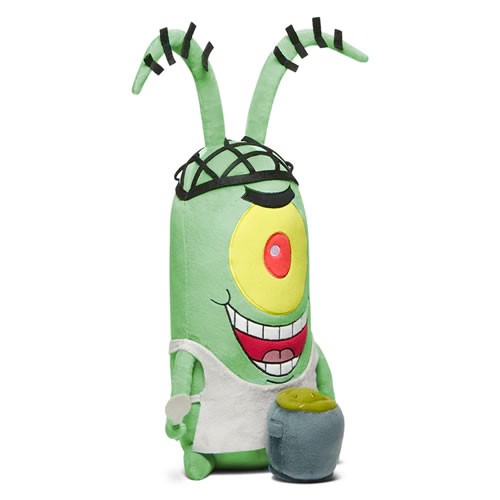 HugMe Plush - Nickelodeon - SpongeBob Kamp Koral - 13" Plankton (Shake Action)