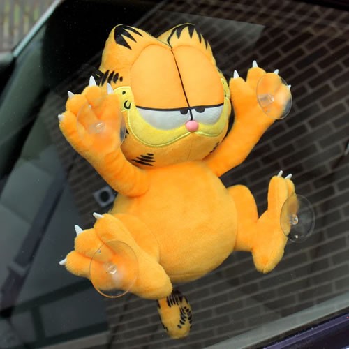 Phunny Plush - Garfield - Garfield (Relaxed Edition) (Suction Cup Window Clinger)