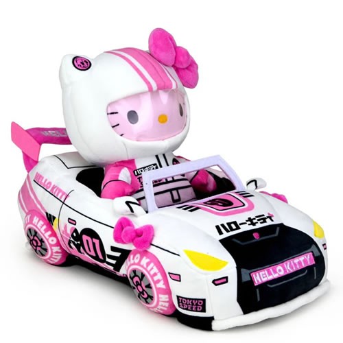 Hello Kitty And Friends Plush - 13" Tokyo Speed Racer Hello Kitty