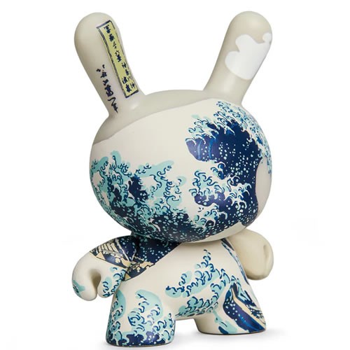 Dunny Vinyl Art Figures - The Met - 3" Showpiece Hokusai Great Wave