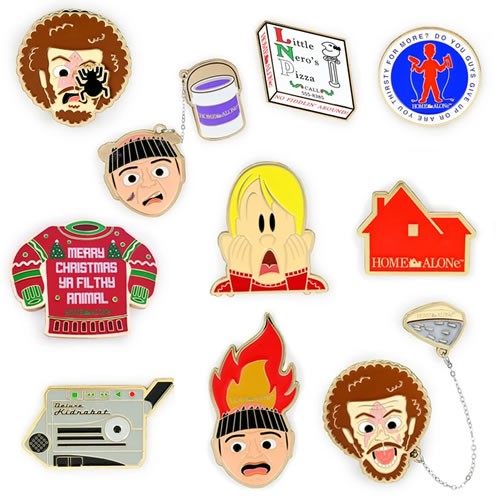 Pins & Buttons - Home Alone - 20pc Enamel Pin Blind Box Display
