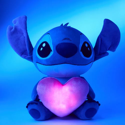 Disney Plush - Lilo & Stitch - 13" I Love Stitch (Light-Up)