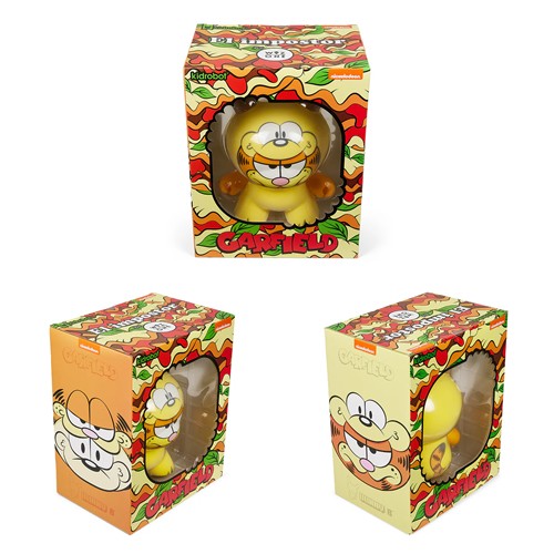 Dunny Vinyl Art Figures - Garfield - 8" El Impostor By WuzOne