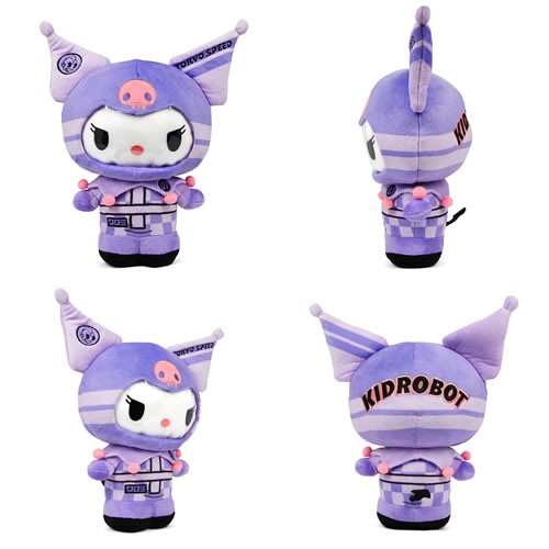 Hello Kitty And Friends Plush - 13" Tokyo Speed Racer - Kuromi