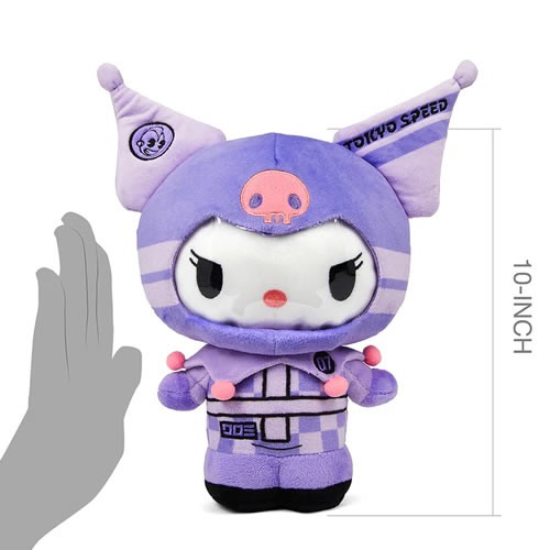 Hello Kitty And Friends Plush - 13" Tokyo Speed Racer - Kuromi