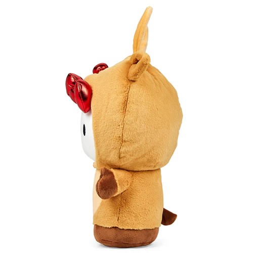 Hello Kitty Plush - 13" Hello Kitty Reindeer