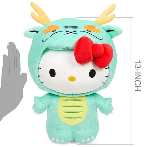 Hello Kitty Plush - 13" Hello Kitty Year Of The Dragon