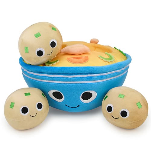 Yummy World Plush - 10" Moshe Matzo Ball Soup Interactive Plush