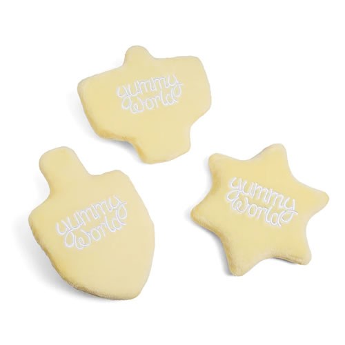 Yummy World Plush - 6" Hanukkah Cookies Plush Set