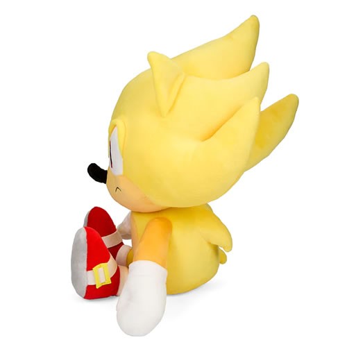 HugMe Plush - Sonic The Hedgehog - 16" Super Sonic (Shake Action)