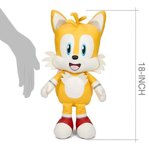 Sonic The Hedgehog Plush - 16" Tails Premium Pleather Plush