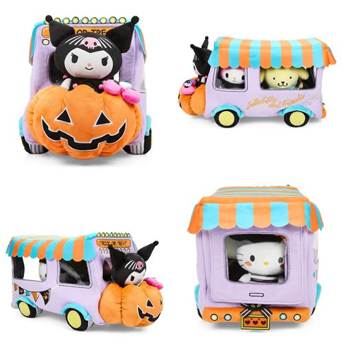 Hello Kitty And Friends Plush - Halloween - 13" Food Truck Set