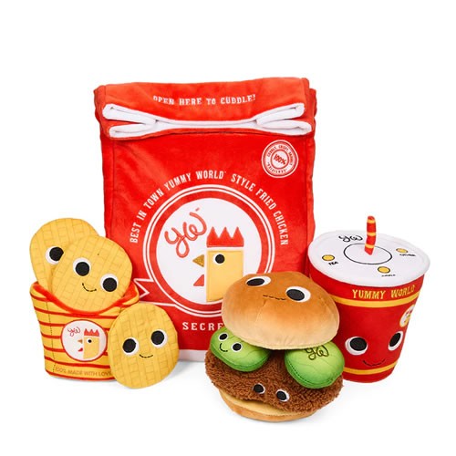 Yummy World Plush - 11" Chuck The Chicky Meal Interactive Plush