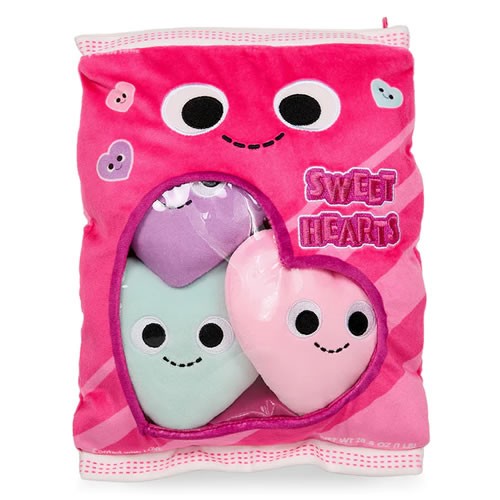 Yummy World Plush - 10" Conversation Hearts Interactive Plush
