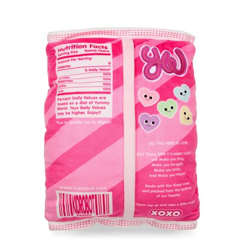 Yummy World Plush - 10" Conversation Hearts Interactive Plush