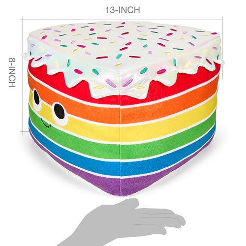 Yummy World Plush - 13" Roy The Rainbow Cake