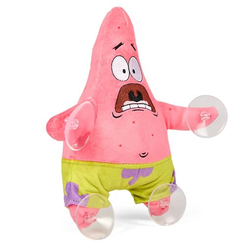 Window Clinger Plush - SpongeBob SquarePants - 8" Scared Patrick