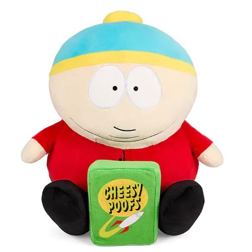 HugMe Plush - South Park - 16" Cartman w/ Cheesey Poofs (Shake Action)