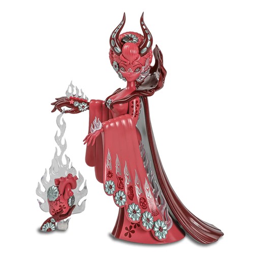Vinyl Art Figures - Junko Mizuno - 8" Witch Queen (Blood Red Edition)