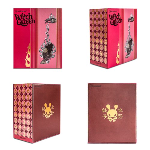 Vinyl Art Figures - Junko Mizuno - 8" Witch Queen (Blood Red Edition)