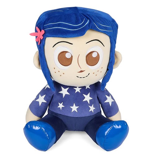 HugMe Plush - Coraline - 16" Coraline In Star Sweater (Shake Action)