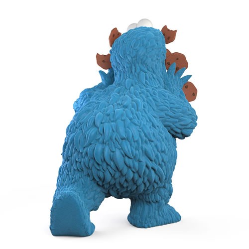 Vinyl Art Figures - Sesame Street - 8" Kaiju Anatomy Cookie Monster (Flocked)