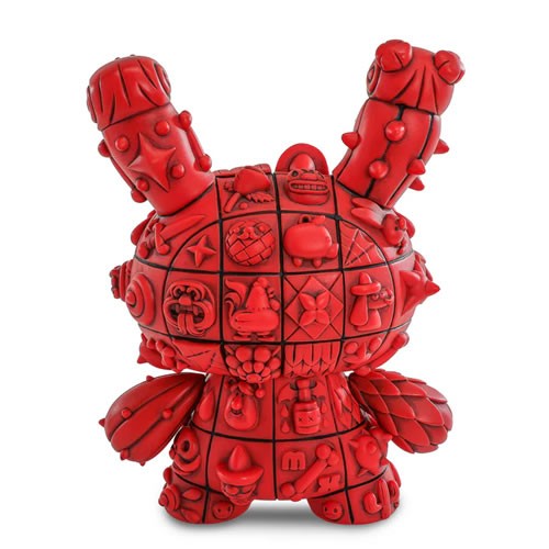 Dunny Vinyl Art Figures - 8" Monolith By Robot Soda (Sangre Edition)