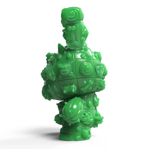 Dunny Vinyl Art Figures - 8" Monolith By Robot Soda (Jade Edition)