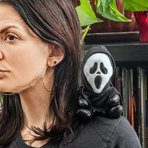 Shoulder Phunny Plush - Scream - 4.5" Ghost Face