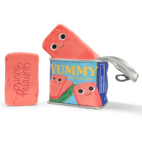 Yummy World Plush - Pam The Ham Can Interactive Plush