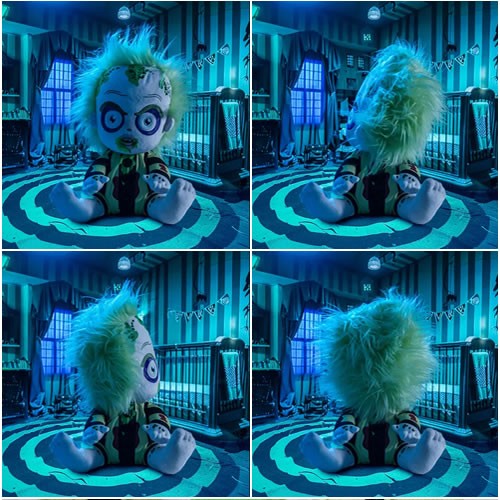 Beetlejuice Beetlejuice (2024 Movie) Plush - 14" Baby Beetlejuice Interactive Plush
