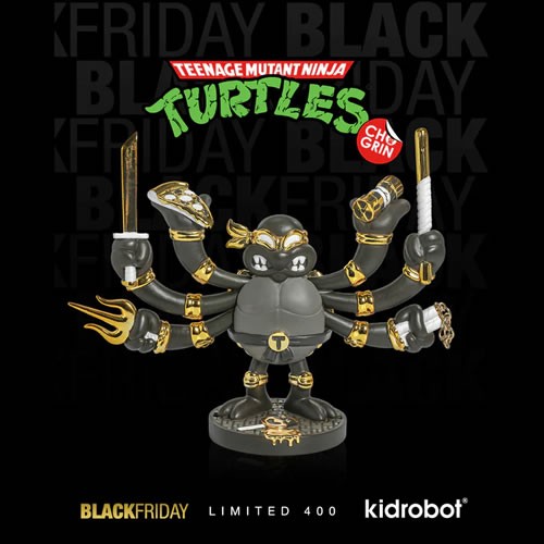 Resin Art Figures - TMNT - 8" Guru By Chogrin (Black & Gold Edition)