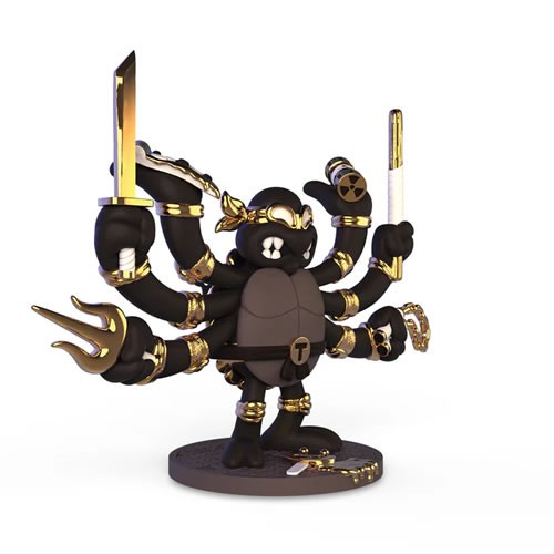 Resin Art Figures - TMNT - 8" Guru By Chogrin (Black & Gold Edition)