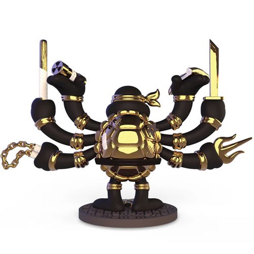 Resin Art Figures - TMNT - 8" Guru By Chogrin (Black & Gold Edition)