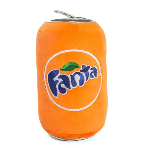 Yummy World Plush - Fanta - 10" Fanta Orange Soda Can w/ Sound