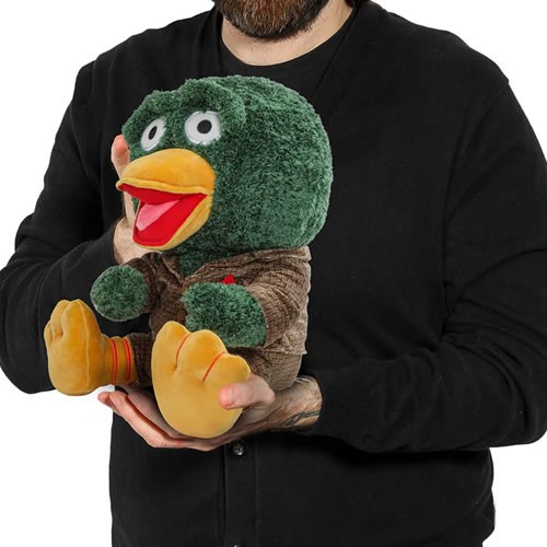 HugMe Plush - Don't Hug Me I'm Scared - 14.5" Green Duck (Shake Action)