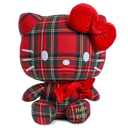 Hello Kitty Plush - 13" Hello Kitty (Plaid)