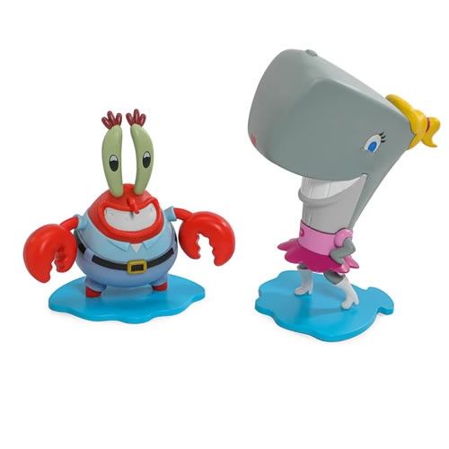 SpongeBob SquarePants Figures - Mr. Krabs & Pearl Vinyl Mini Figure 2-Pack