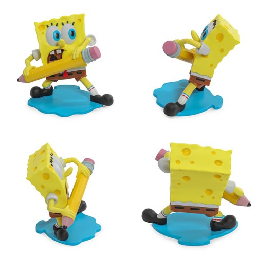 SpongeBob SquarePants Figures - SpongeBob & DoodleBob Vinyl Mini Figure 2-Pack