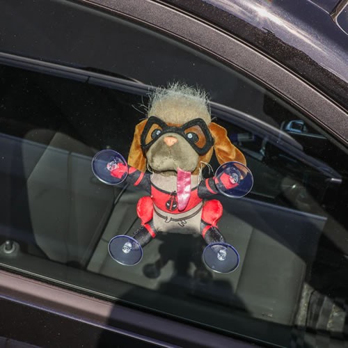 Window Clinger Plush - Deadpool & Wolverine (2024 Movie) - 6" Dogpool